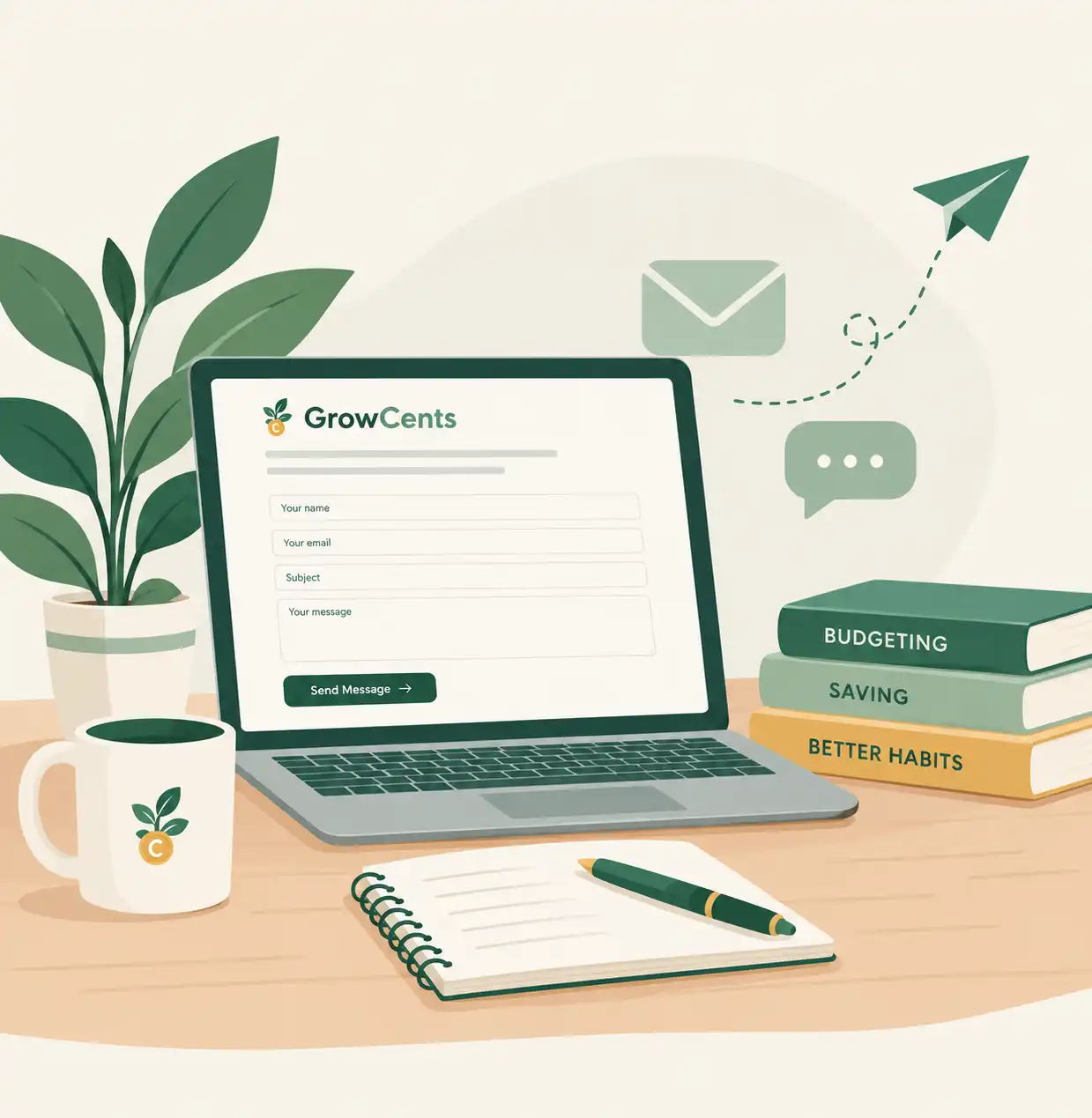GrowCents Contact Workspace